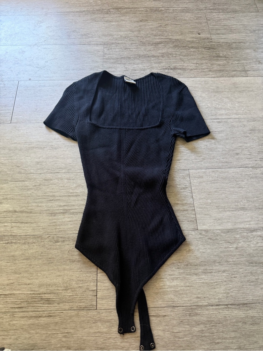 Abercrombie & Fitch black knit bodysuit